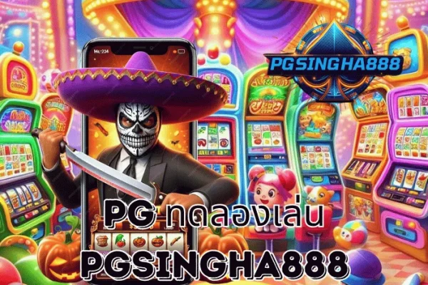 PGSINGHA888 รายงาน PG ทดลองเล่น ระบบใหม่มาแรงแห่งปี 2025 เปิดให้ผู้เล่นฝึกก่อนลงสนามจริง