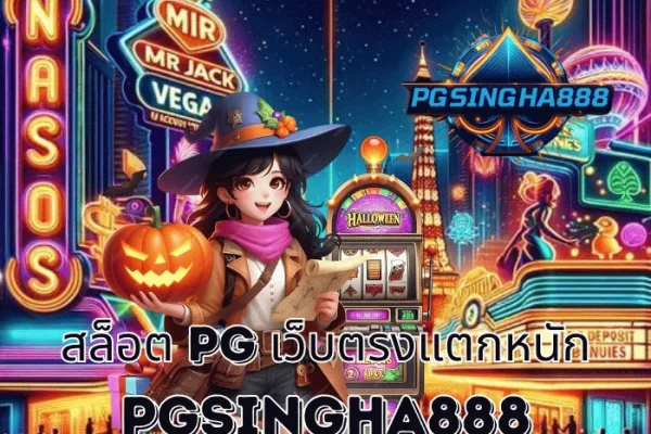 PGSINGHA888 รายงาน สล็อต PG เว็บตรงแตกหนัก โบนัสจัดเต็มปี 2025 ผู้เล่นไทยแตกหลักแสนต่อวัน